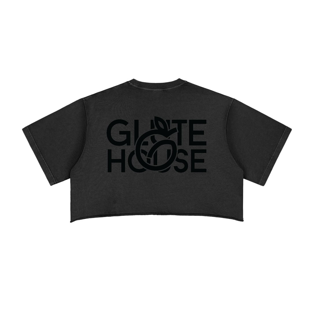 GluteHouse Graphic Crop Tee