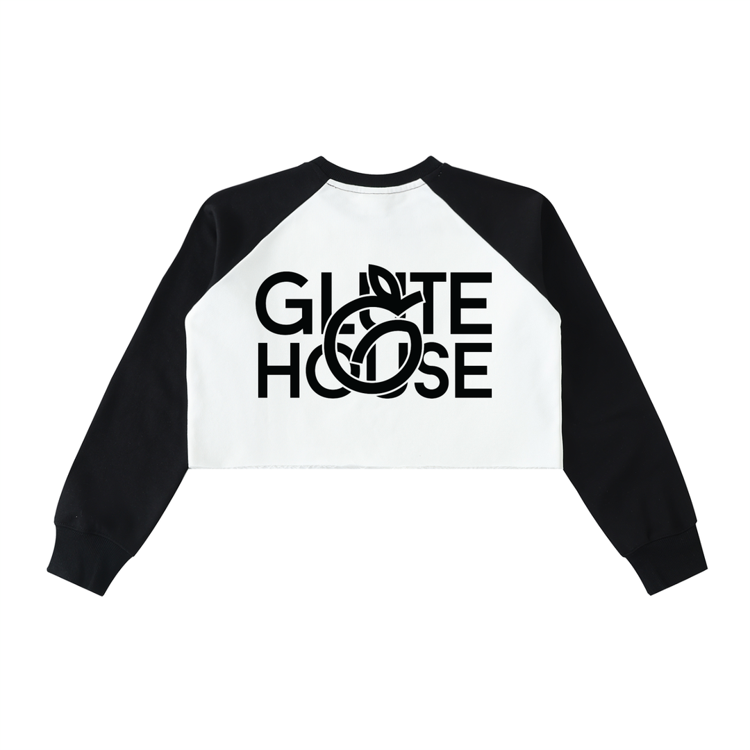 GluteHouse Est. Crop Raglan