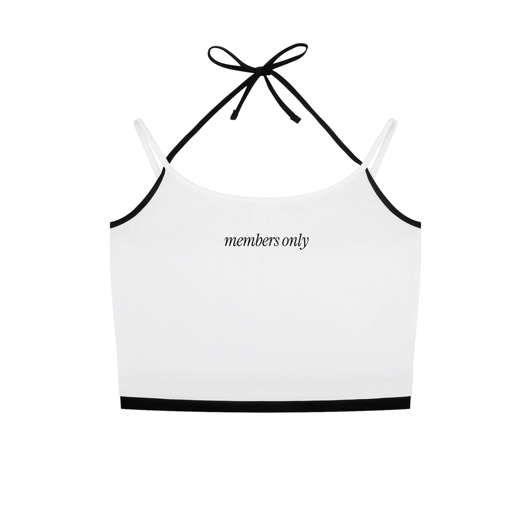 Members Only Halter Top